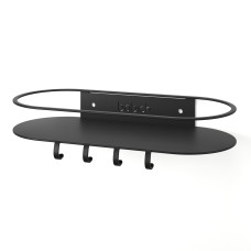 Поличка у ванну Shelf M - Black (RAL 9005)