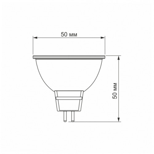 LED лампа VIDEX MR16e 3W GU5.3 4100K