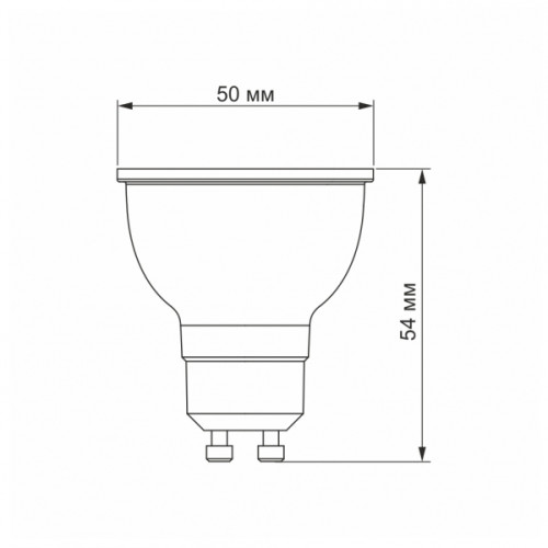LED лампа VIDEX MR16e 6W GU10 4100K