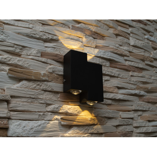 Многолучевая архитектурная LED подсветка (арт. HS8167-4W-BK)