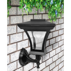 Уличный светильник на солнечной батарее Goldlux 330918 Tirana LED 4000K IP44 черный