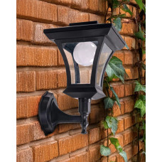 Уличный светильник на солнечной батарее Goldlux 330918 Tirana LED 4000K IP44 черный