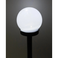 Уличный светильник на солнечной батарее Goldlux 304711 Ball LED 6500K IP44 черный