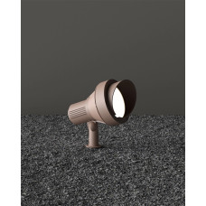 Вуличний світильник Ideal Lux Terra 321622 E27 1x42W IP65 коричневий