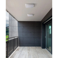 Уличный светильник с датчиком движения Kanlux 38781 Beno LED 1x24W/30W 3000K/3500K/4000K 3180/3490/3410Lm IP65 белый