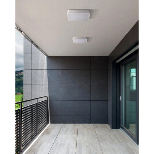 Вуличний світильник з датчиком руху Kanlux 38775 Beno LED 1x12W/18W 3000K/3500K/4000K 1840/2000/1980Lm IP65 білий