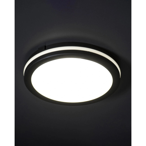 Вуличний світильник Kanlux 38381 Beno Eco LED 1x12W 3000K/4000K/6500K 1050/1150/1100Lm IP65 чорний
