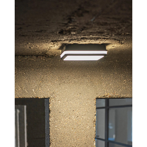 Вуличний світильник з датчиком руху Kanlux 38780 Beno LED 1x24W/30W 3000K/3500K/4000K 2690/2940/2880Lm IP65 графітовий