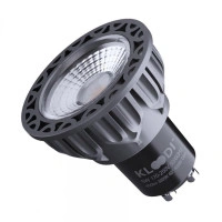 Лампа LED GU10 5WCOB 3000К 450Lm DIM KLOODI KDGU10-QL 5WCOB 3K 60D BK DIM