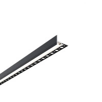 LED профіль для підсвітки сходинок. Штанга 2м. Розсіювач в комплекті KLOODI KLP3021 2 BK